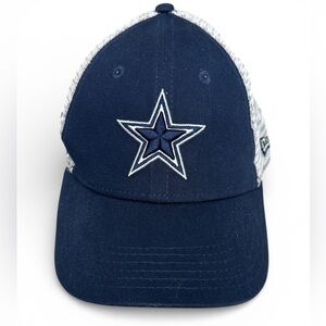 9Forty New Era Dallas Cowboys NFL Navy Blue Kids Trucker Hat